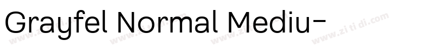 Grayfel Normal Mediu字体转换